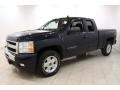 2010 Imperial Blue Metallic Chevrolet Silverado 1500 LT Extended Cab 4x4  photo #3