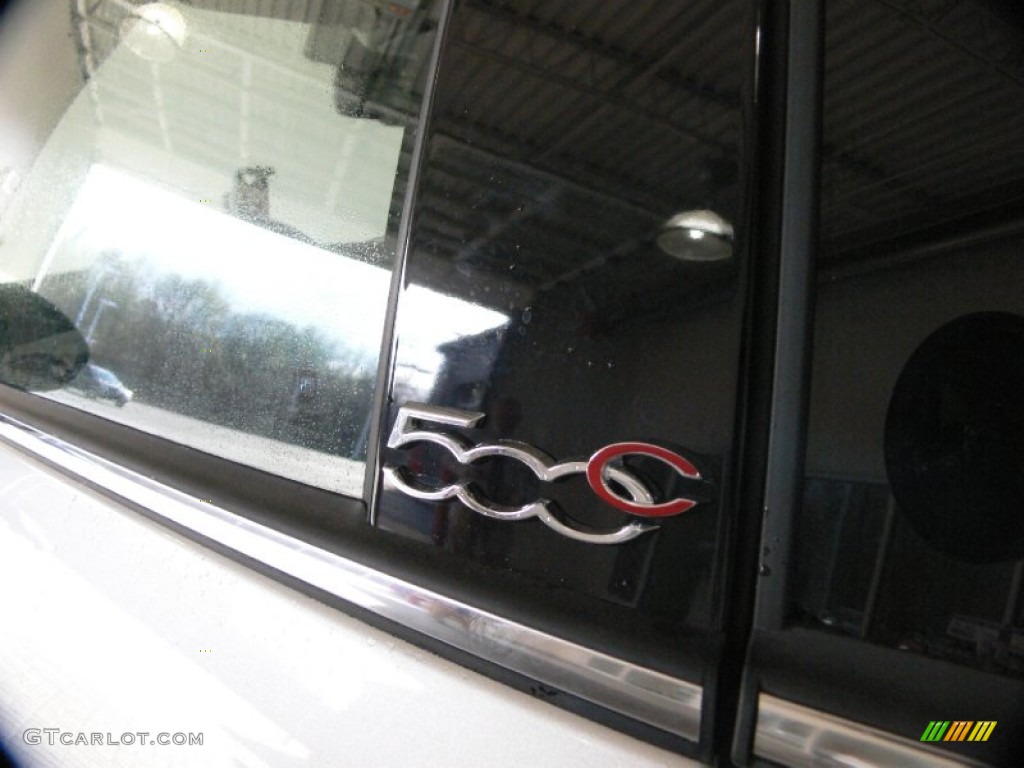 2012 500 c cabrio Lounge - Argento (Silver) / Pelle Nera/Nera (Black/Black) photo #10