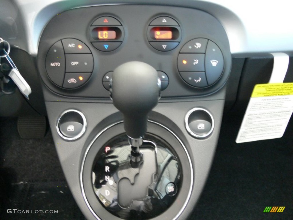 2012 Fiat 500 c cabrio Lounge 6 Speed Auto Stick Automatic Transmission Photo #62319792