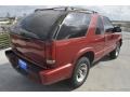 2001 Majestic Red Metallic Chevrolet Blazer LS  photo #8