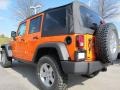Crush Orange - Wrangler Unlimited Rubicon 4x4 Photo No. 2
