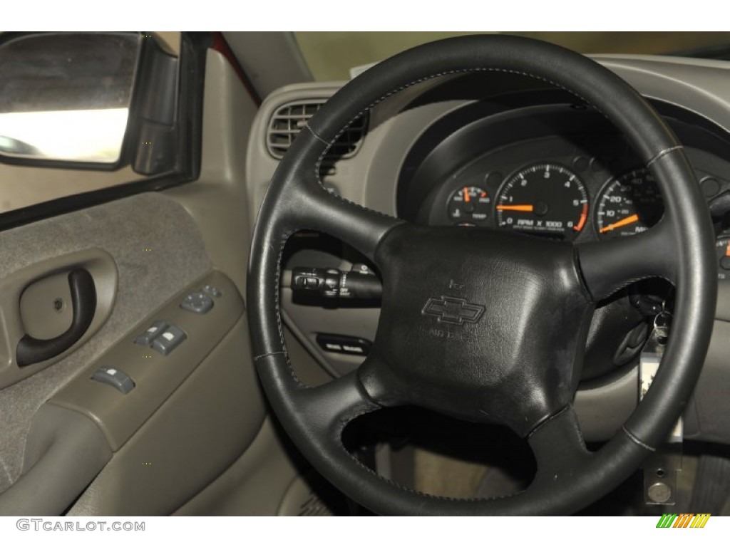 2001 Blazer LS - Majestic Red Metallic / Medium Gray photo #22
