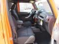 2012 Crush Orange Jeep Wrangler Unlimited Rubicon 4x4  photo #9