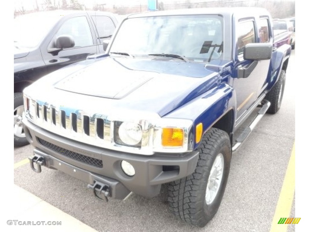 All-Terrain Blue Hummer H3