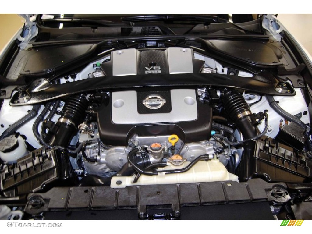 2012 Nissan 370Z Sport Coupe 3.7 Liter DOHC 24-Valve CVTCS V6 Engine Photo #62324060