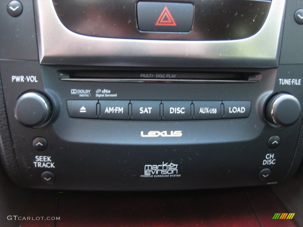 2011 Lexus GS 450h Hybrid Audio System Photos