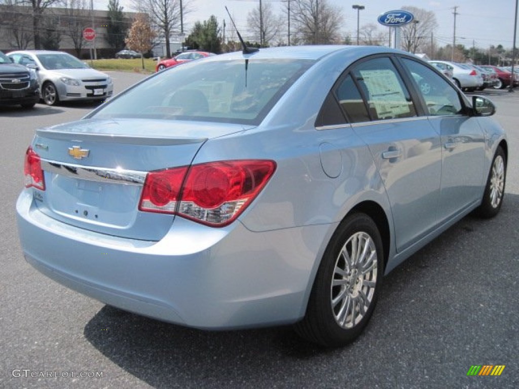 Ice Blue Metallic 2012 Chevrolet Cruze Eco Exterior Photo #62324929