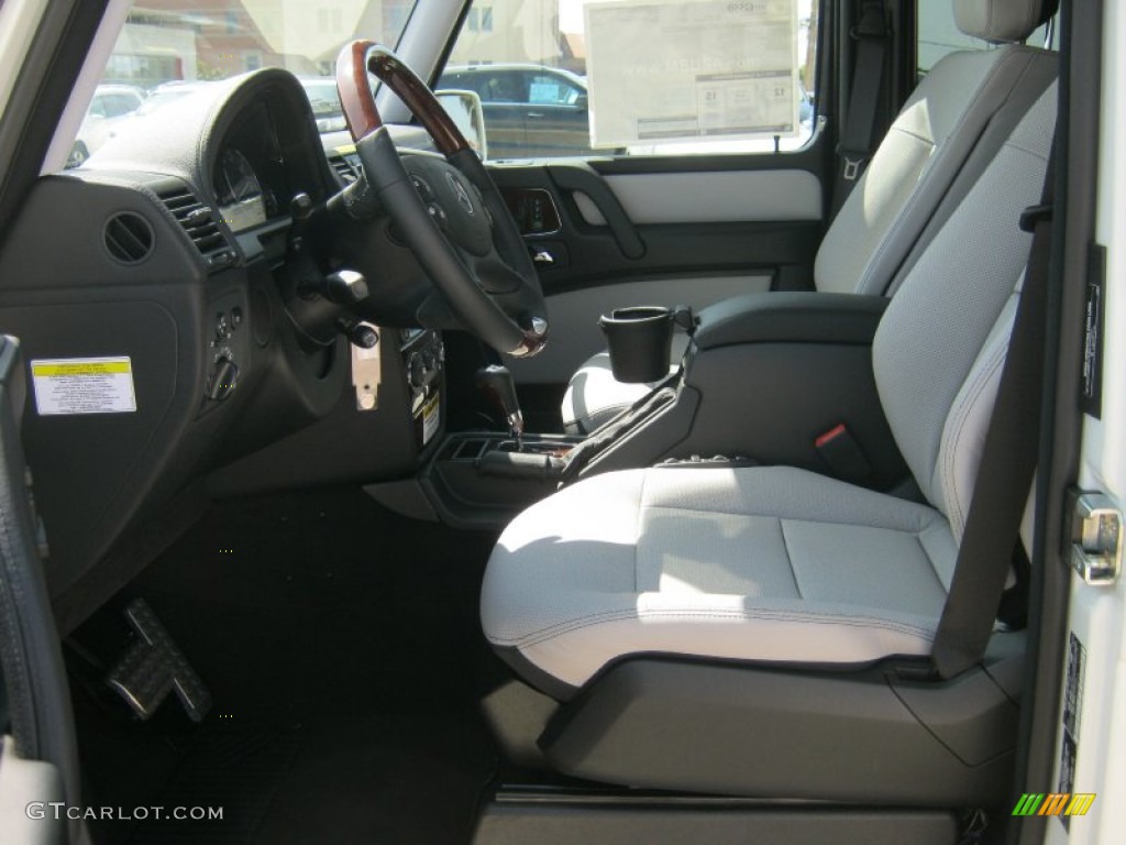 Ash/Black Interior 2012 Mercedes-Benz G 550 Photo #62325241