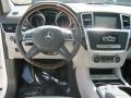 2012 Mercedes-Benz ML Grey Interior Dashboard Photo