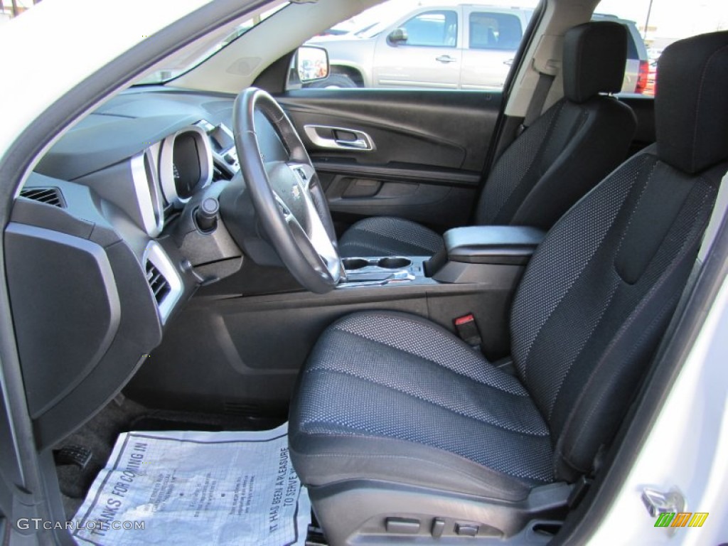 Jet Black Interior 2011 Chevrolet Equinox LT AWD Photo #62326882