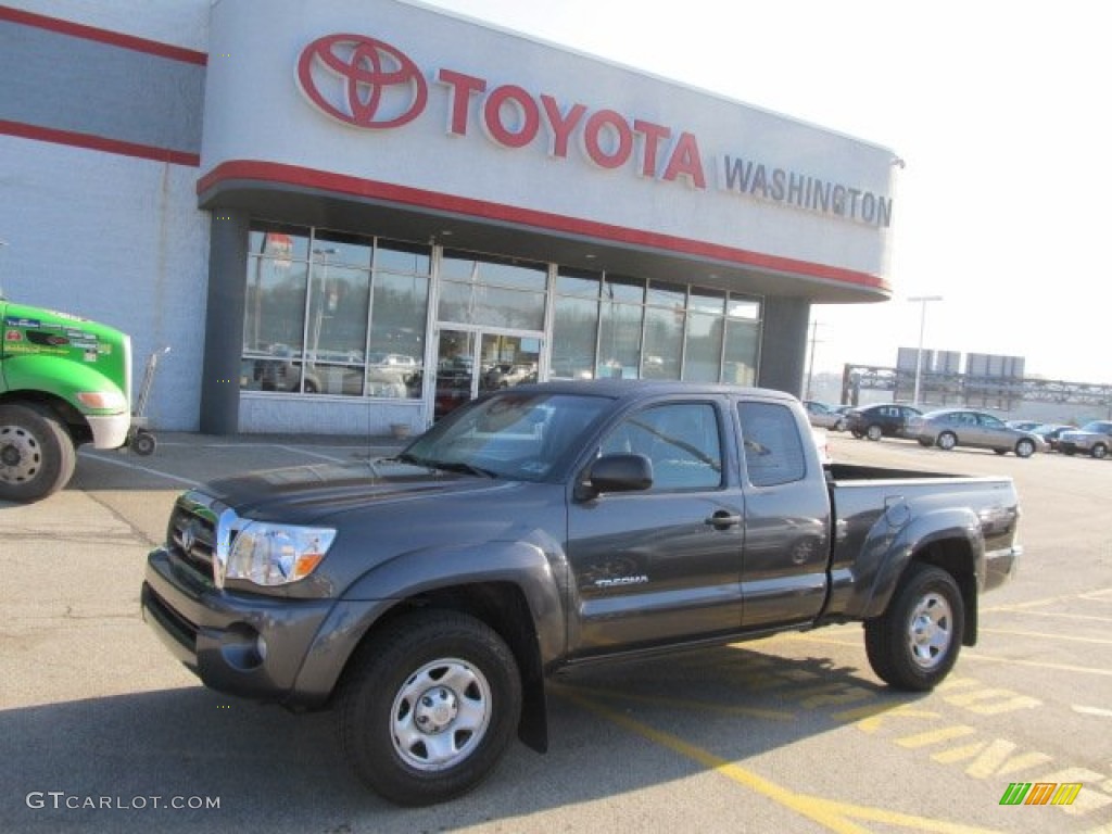 2009 Tacoma V6 SR5 Access Cab 4x4 - Magnetic Gray Metallic / Graphite Gray photo #1