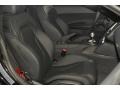 Black Fine Nappa Leather Front Seat Photo for 2011 Audi R8 #62327816