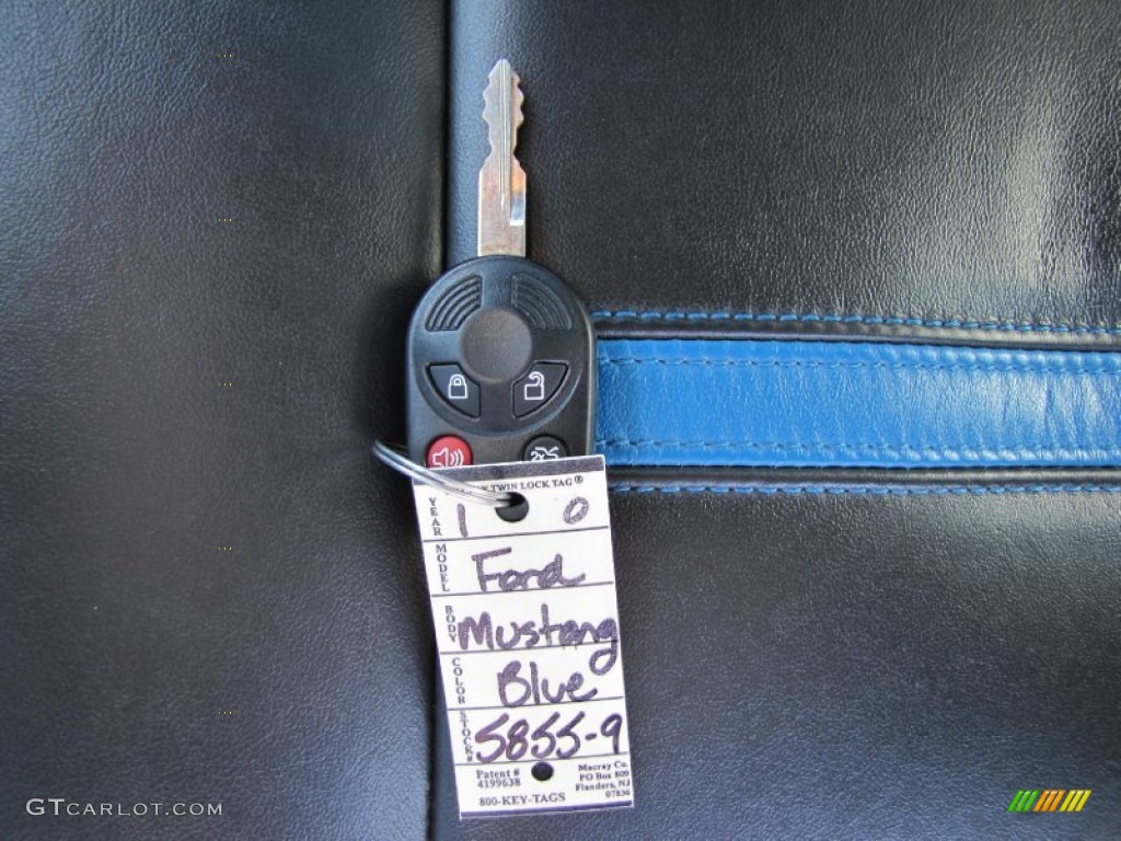 2010 Ford Mustang GT Premium Coupe Keys Photo #62328280