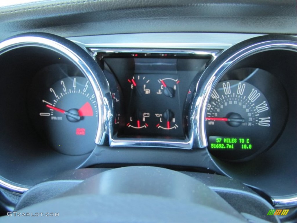 2007 Mustang GT Premium Coupe - Tungsten Grey Metallic / Dark Charcoal photo #10