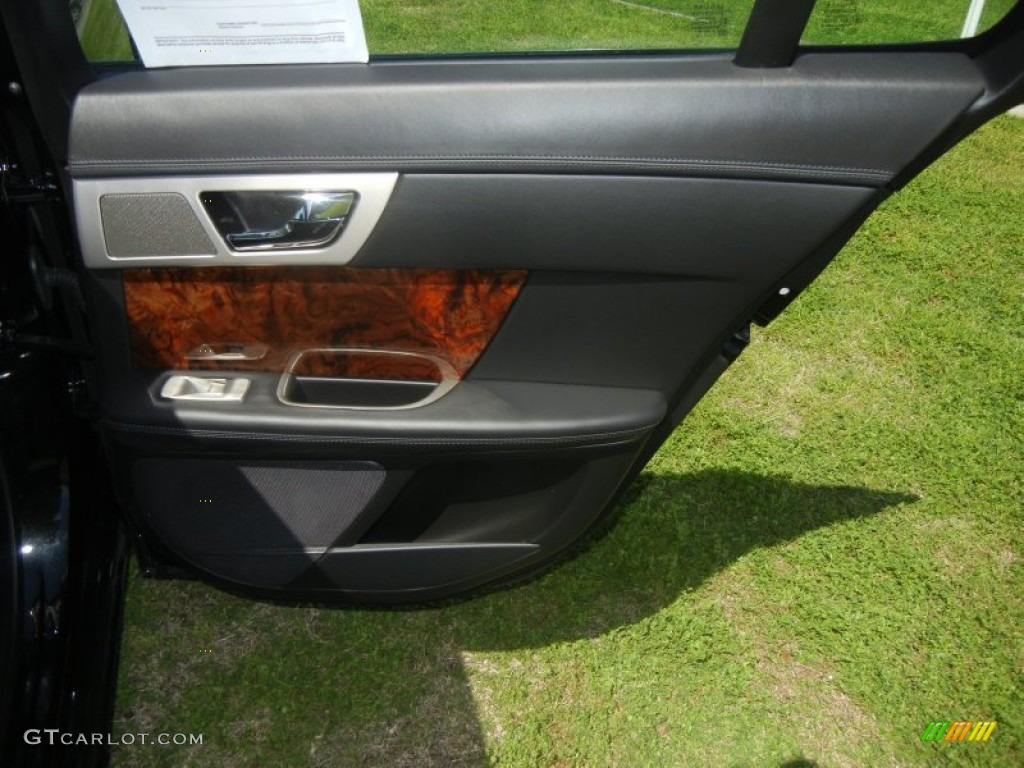 2011 XF Premium Sport Sedan - Ebony Black / Warm Charcoal photo #10