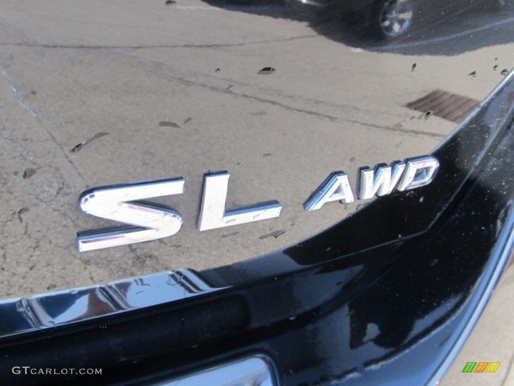 2010 Murano SL AWD - Super Black / Black photo #5