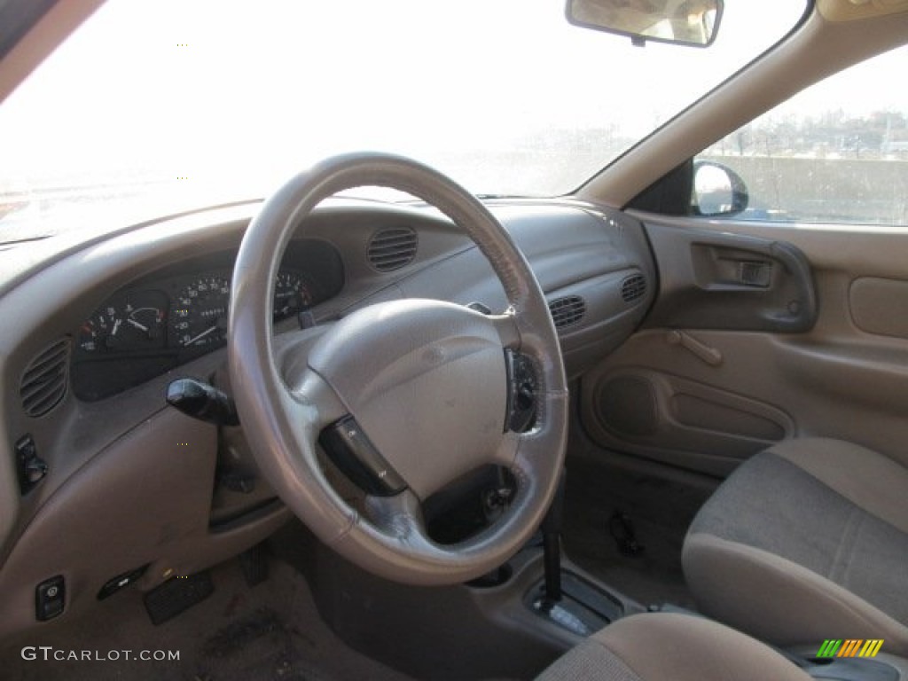 2001 Escort ZX2 Coupe - Tropic Green Metallic / Medium Prairie Tan photo #9