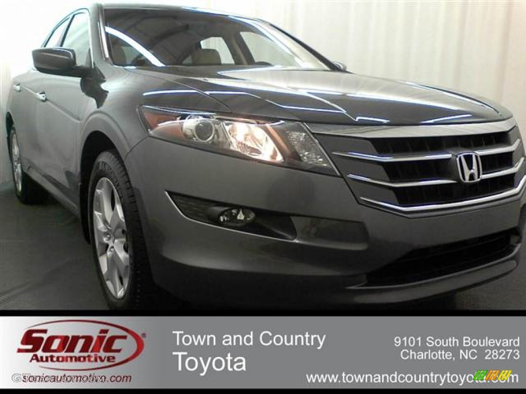 2010 Accord Crosstour EX-L - Polished Metal Metallic / Ivory photo #1