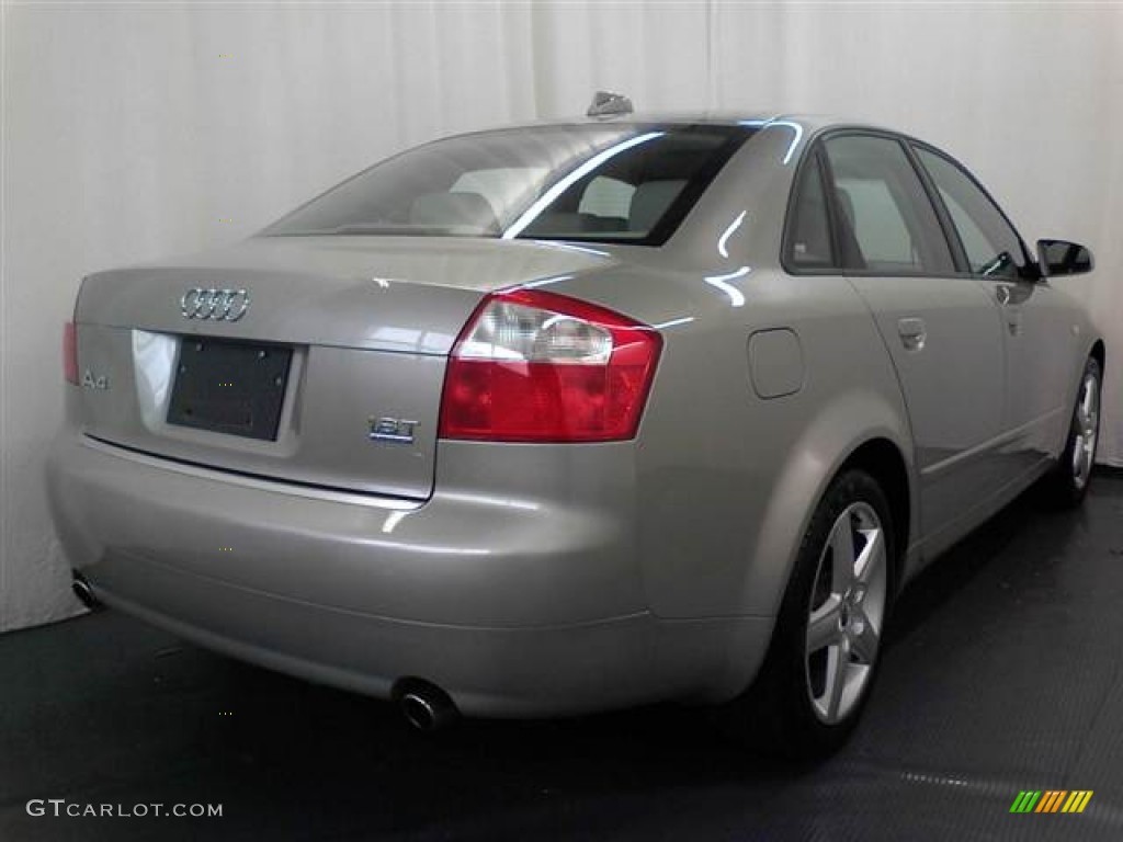2004 A4 1.8T quattro Sedan - Champagne Metallic / Beige photo #16