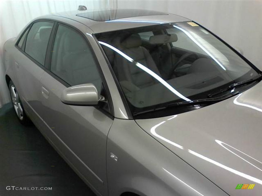 2004 A4 1.8T quattro Sedan - Champagne Metallic / Beige photo #20