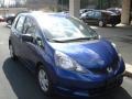 2010 Blue Sensation Pearl Honda Fit   photo #2