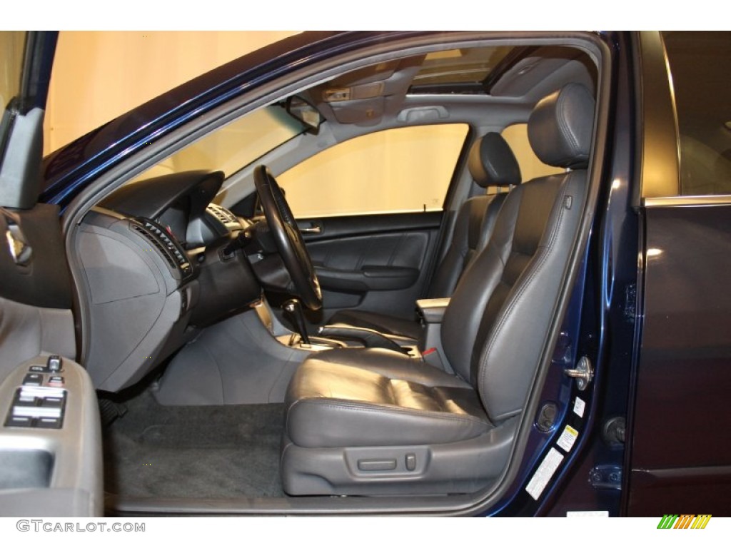2003 Accord EX V6 Sedan - Eternal Blue Pearl / Black photo #10