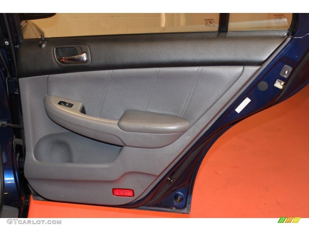 2003 Accord EX V6 Sedan - Eternal Blue Pearl / Black photo #18
