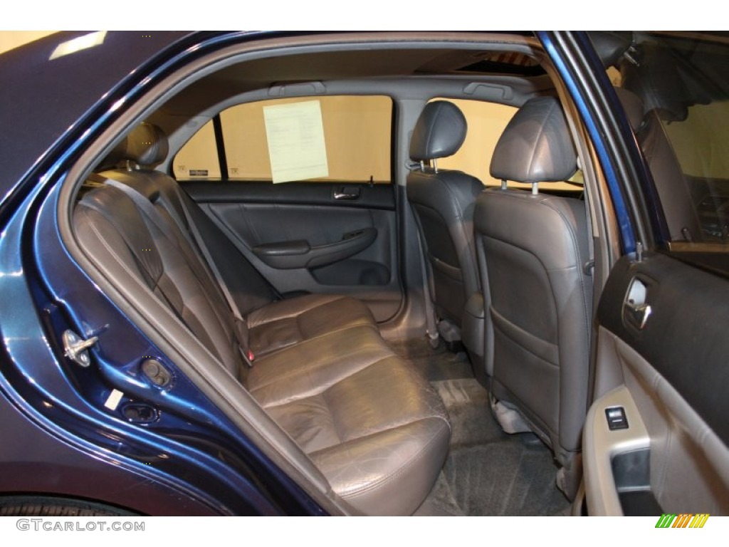 2003 Accord EX V6 Sedan - Eternal Blue Pearl / Black photo #19