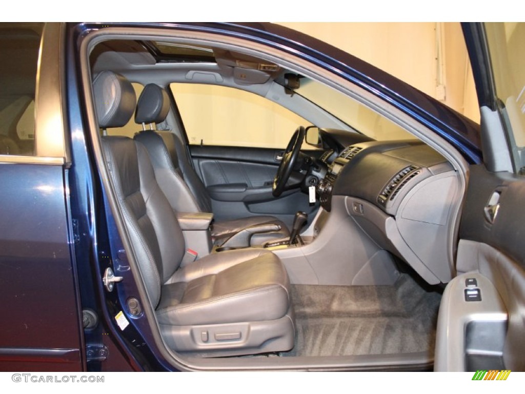 2003 Accord EX V6 Sedan - Eternal Blue Pearl / Black photo #21
