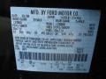 UA: Black Clearcoat 2008 Lincoln MKX AWD Color Code