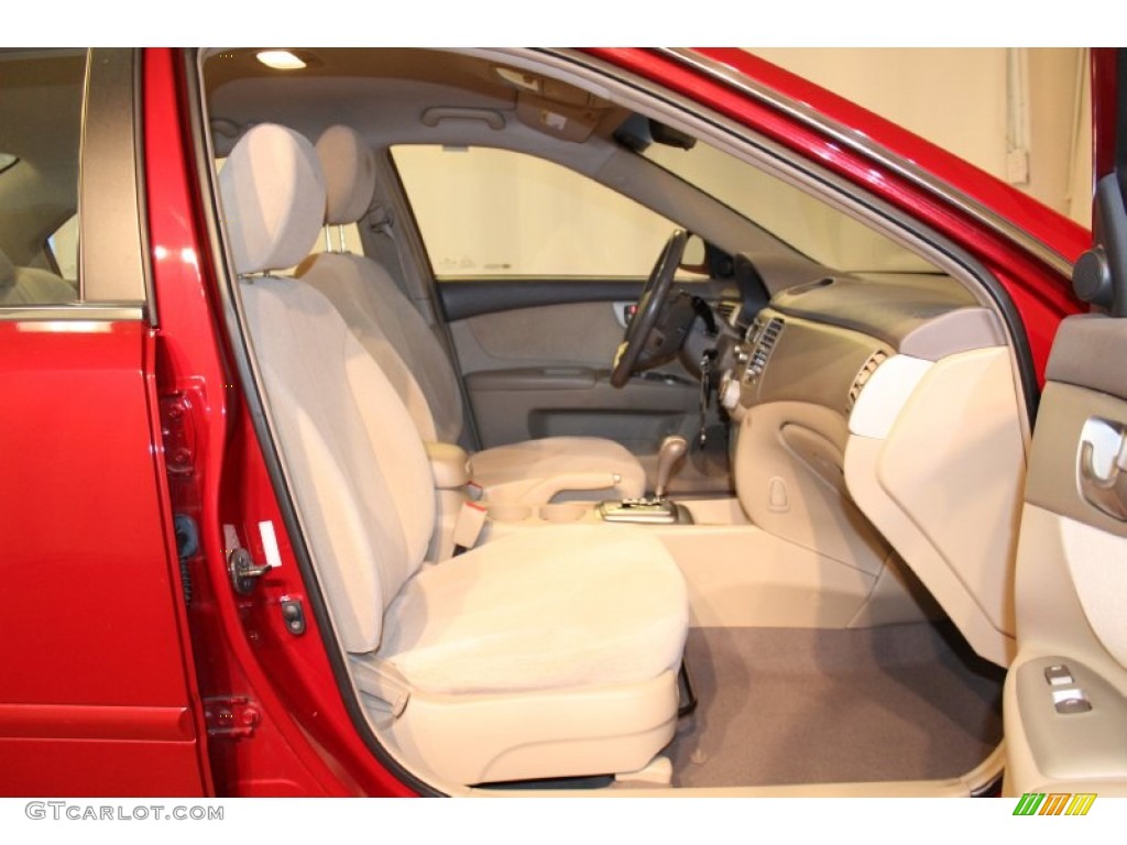 Beige Interior 2007 Kia Optima LX Photo #62333674