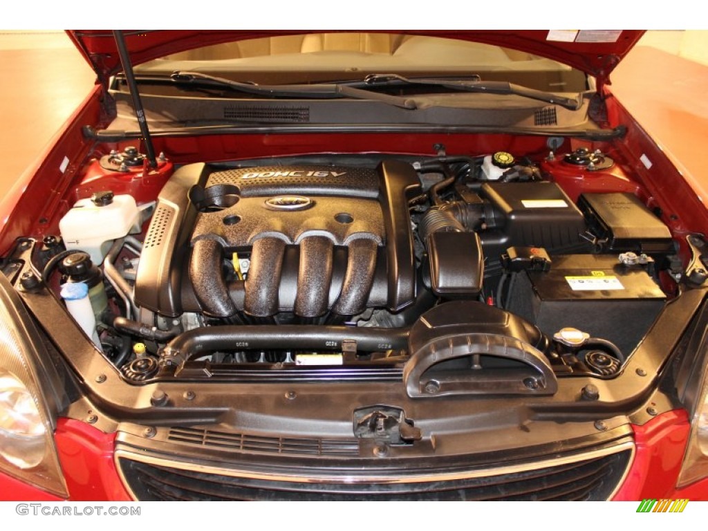2007 Kia Optima LX 2.4 Liter DOHC 16-Valve 4 Cylinder Engine Photo #62333683