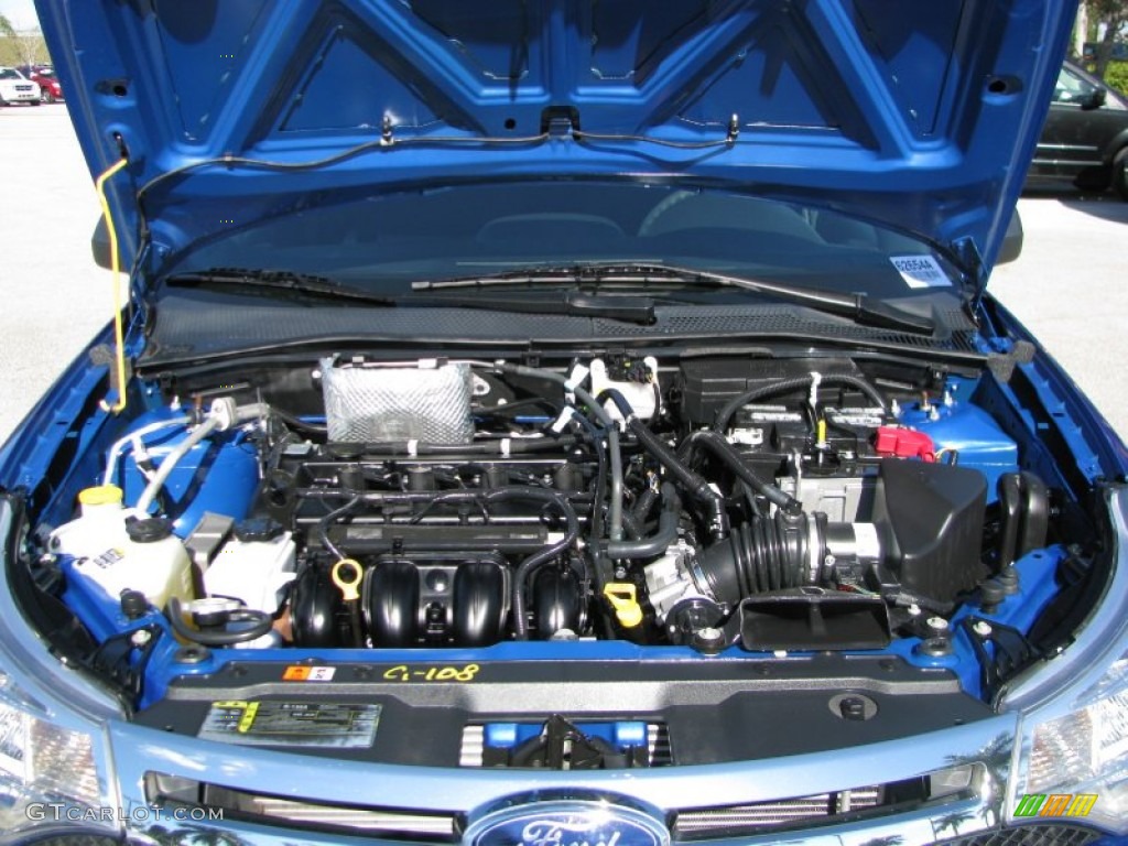 2011 Ford Focus SE Sedan 2.0 Liter DOHC 16-Valve Duratec 20 4 Cylinder Engine Photo #62334835
