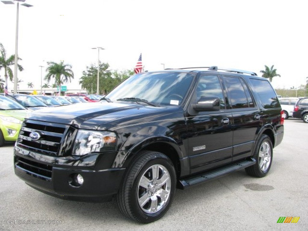 Black 2008 Ford Expedition Limited Exterior Photo #62335193