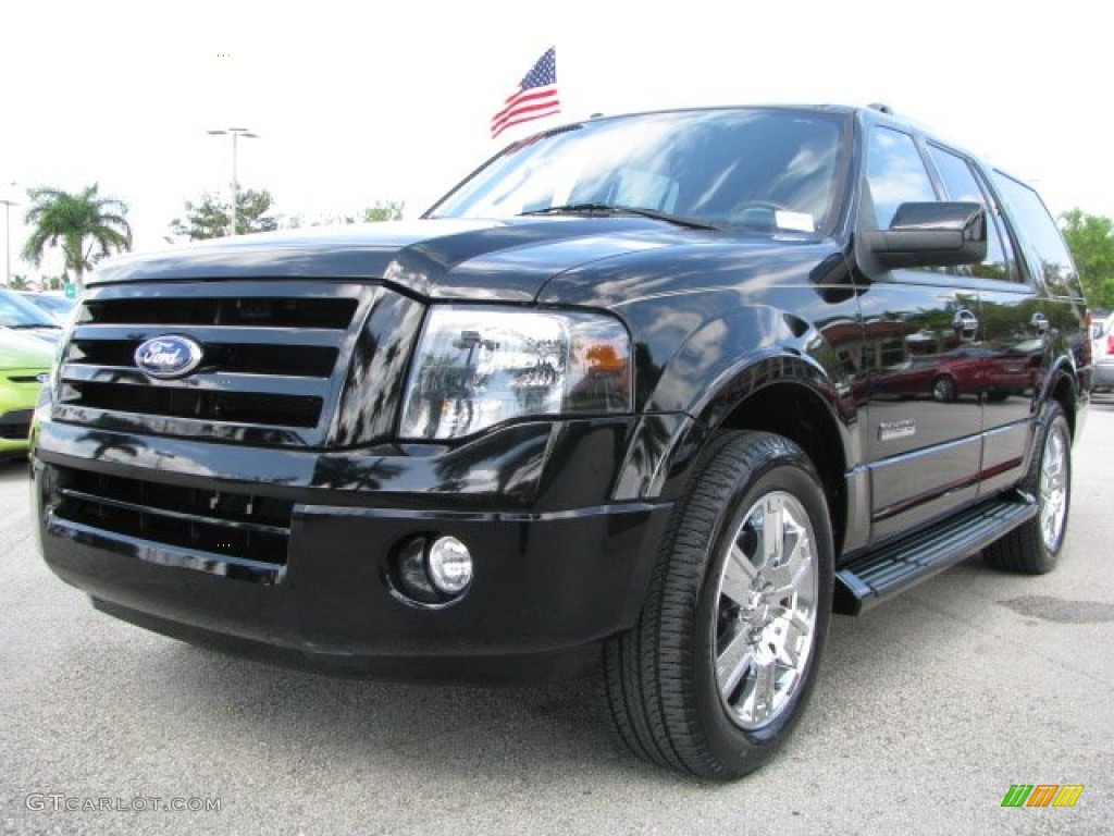 Black 2008 Ford Expedition Limited Exterior Photo #62335201
