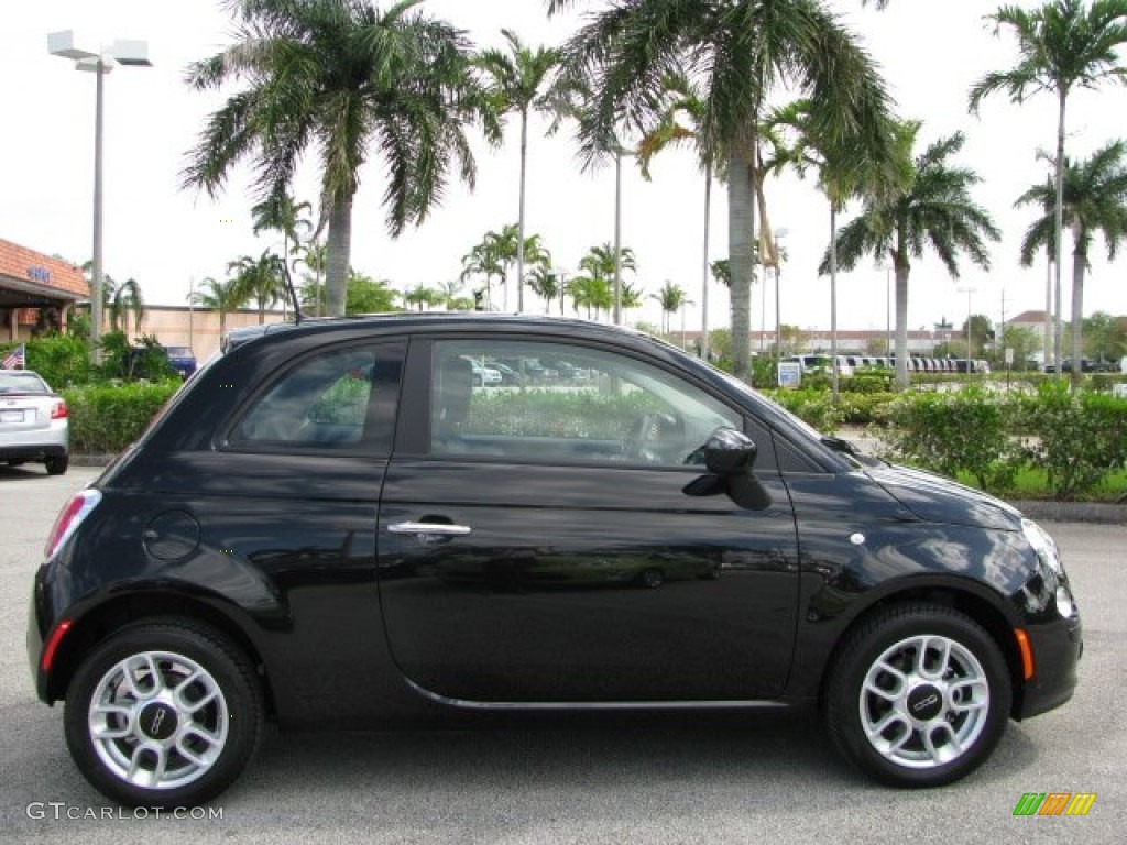 Nero (Black) 2012 Fiat 500 Pop Exterior Photo #62335420