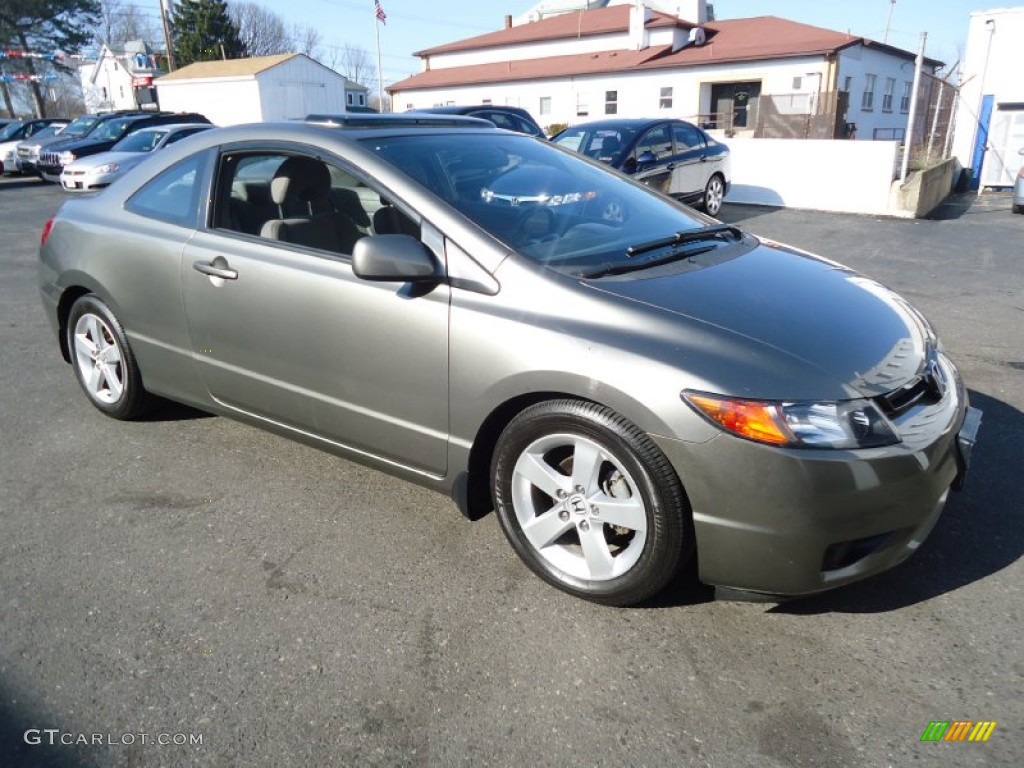Galaxy Gray Metallic 2008 Honda Civic EX Coupe Exterior Photo #62335477