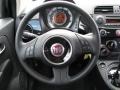 Tessuto Grigio/Nero (Grey/Black) Steering Wheel Photo for 2012 Fiat 500 #62335555