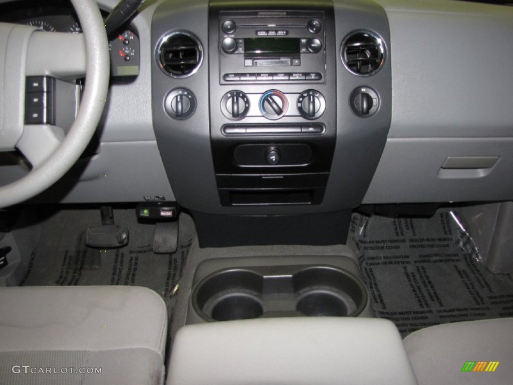 2005 F150 XLT SuperCrew 4x4 - Silver Metallic / Medium Flint/Dark Flint Grey photo #14