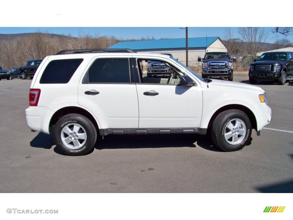 White Suede 2012 Ford Escape XLT V6 4WD Exterior Photo #62336098