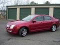 Redfire Metallic 2008 Ford Fusion SEL V6 AWD