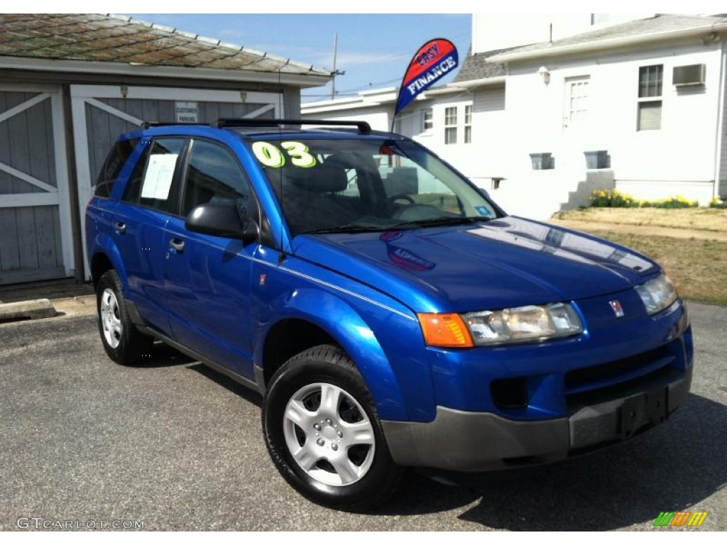 2003 VUE AWD - Bright Blue / Gray photo #1