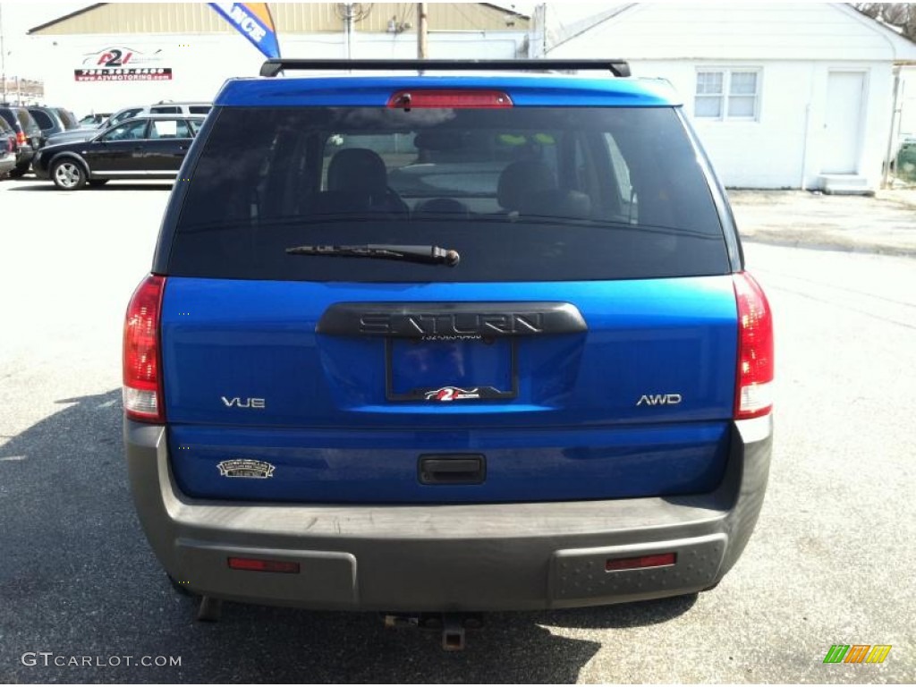 2003 VUE AWD - Bright Blue / Gray photo #6