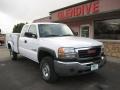 2005 Summit White GMC Sierra 2500HD Extended Cab 4x4  photo #4