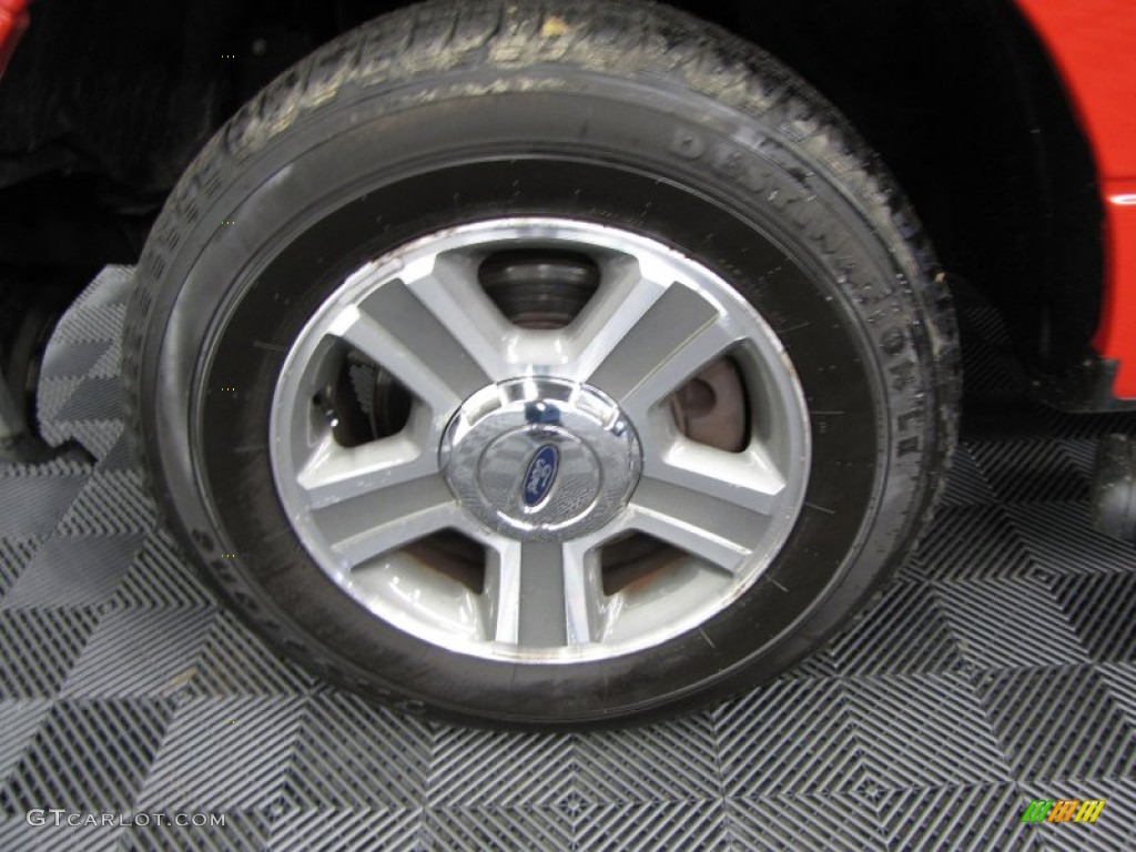 2005 F150 XLT Regular Cab - Bright Red / Medium Flint Grey photo #21