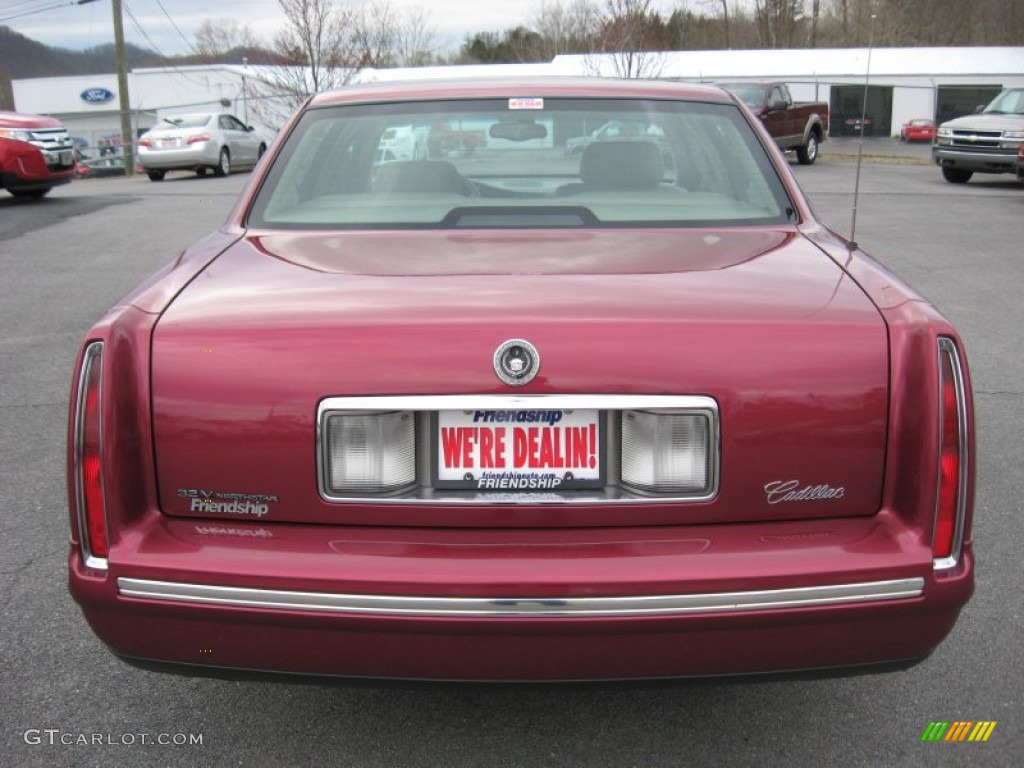 1999 DeVille Sedan - Crimson Pearl / Neutral Shale photo #7