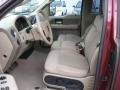  2004 F150 XLT Regular Cab Tan Interior
