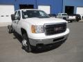 Summit White - Sierra 3500HD Crew Cab 4x4 Chassis Photo No. 2