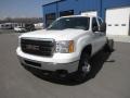 Front 3/4 View of 2012 Sierra 3500HD Crew Cab 4x4 Chassis