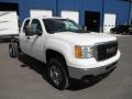 2012 Summit White GMC Sierra 2500HD Extended Cab 4x4 Chassis  photo #2